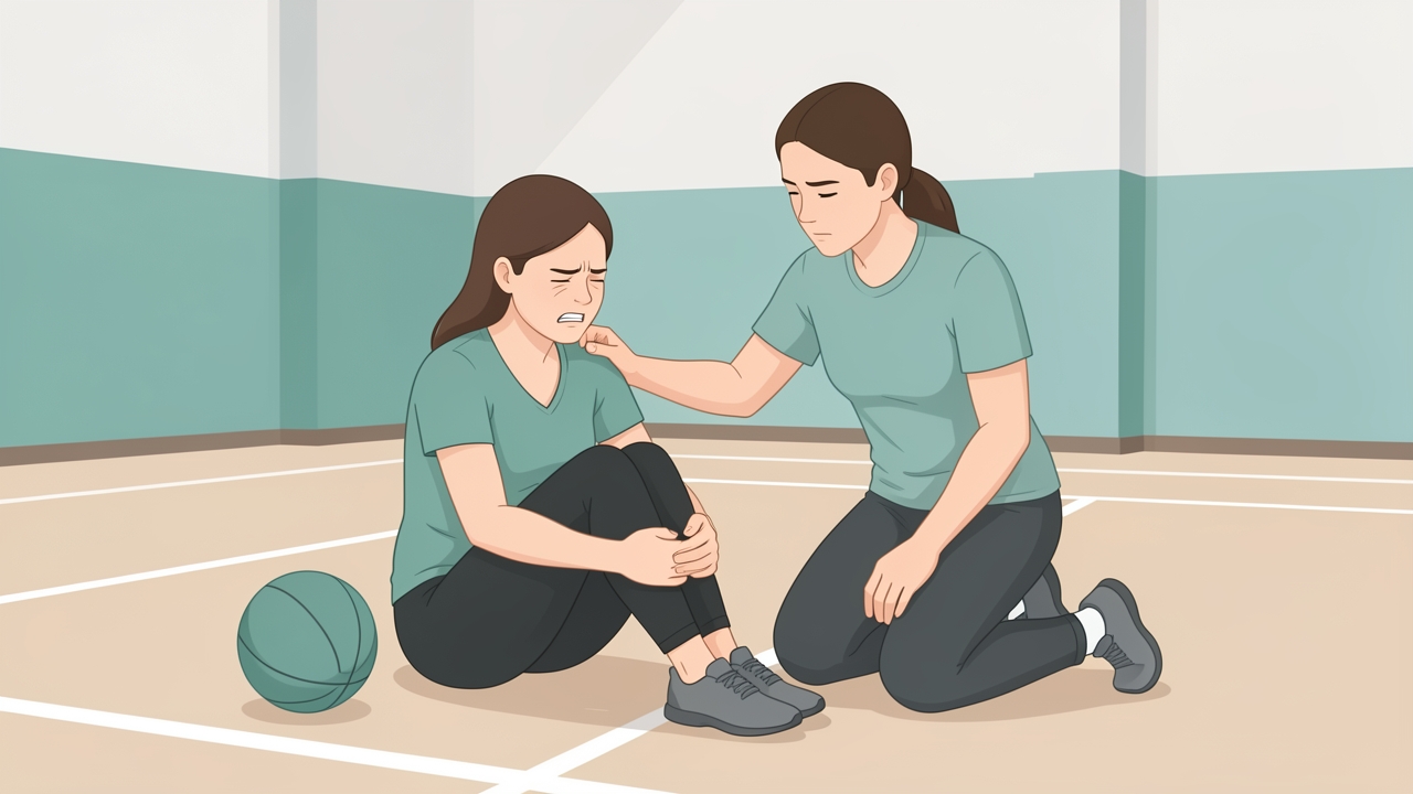 Patients typically describe a "pop", then rapid swelling within 2 to 4 hours. Pain may settle within days, so some underestimate the injury.