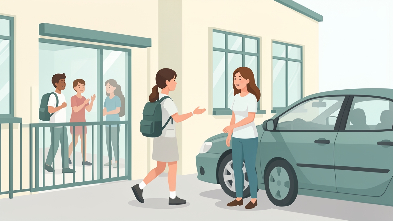 Return to learning starts with a reduced academic load, such as half days or shortened periods, plus scheduled rest breaks.