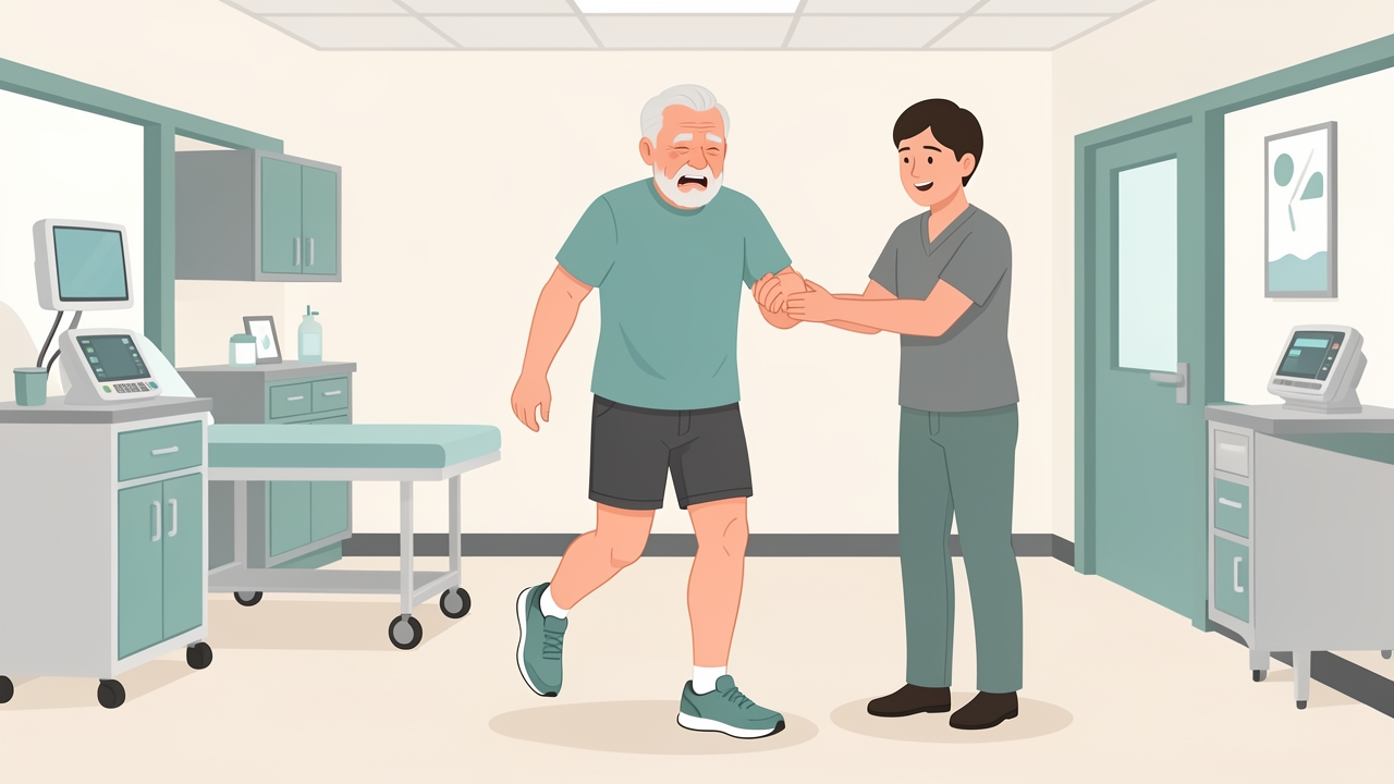 Ottawa Knee Rule positives, such as age 55 or over or being unable to bear weight for four steps, need urgent referral or investigation.