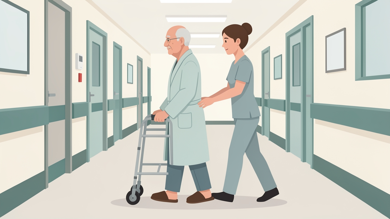 Immediate-release oral morphine peaks at about 60 minutes. A walking program is best scheduled about 45–90 minutes after a dose, if the patient is alert.